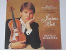 JOSHUA BELL, signed / BRUCH MENDELSSOHN Concertos / London LP (I25)