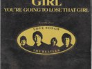The Beatles Girl / You're Going To Lose That Girl Rare 1977 Capitol Yellow 45