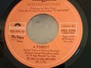 The Cure -*A Forest*  Very Rare Canada 7 INCH 45- Polydor 1980 1st Pressing VG++