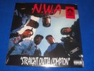 N.W.A STRAIGHT OUTTA COMPTON Red Vinyl 12”LP SEALED/Dr Dre/Eazy-E/Gangsta/NWA/US