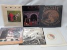 Lot(6) RUSH Vinyl Record Album LP Moving Pictures, Signals, Caress of Steel