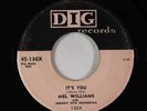 Northern Soul 45 - Mel Williams - It's You - Dig