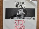 TALKING HEADS Stop Making Sense Girlfriend Is Better PROMO 45 7