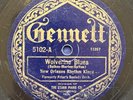 PREWAR JAZZ 78 • New Orleans Rhythm Kings • Gennett 5102 • Wolverine Blues