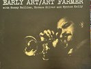 ART FARMER “EARLY ART ” STATUS 8258 RVG MONO 1961 Sonny Rollins Horace Silver NM