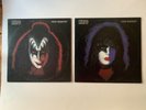 KISS VINYL RECORDS GENE SIMMONS / PAUL STANLEY SOLO ALBUMS MINT  One Owner