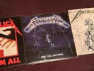 METALLICA 3X VINYL  LOT. Kill em all, Ride the Lighting, And Justice for All
