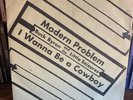 Buck Byron & The Little Seizures- Modern Problems/I Wanna Be A Cowboy RARE 45 PS