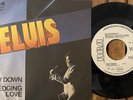 ELVIS PRESLEY WAY DOWN /PLEDGING MY LOVE ITALY ORIGINAL RCA PROMO 7