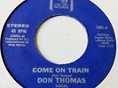 Don Thomas   **   Come On Train   **   Vee - Jay   **   Northern Soul  45  **