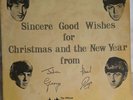 THE BEATLES UK FAN CLUB *FIRST* CHRISTMAS FLEXI-DISC RECORD XMAS 1963