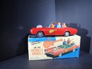 Monkeemobile  * 1967 *  Battery  Operated  Original  12 inch  Tin  Friction  Car