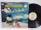 BURL IVES Rudolph The Red Nosed Reindeer SOUNDTRACK LP MCA Christmas NM Shrink