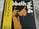 BLACK SABBATH VOL.4 VERTIGO RJ5049 JAPAN OBI 1972 COMP 1ST PRESS LP MISPRINT