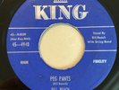Bill Beach - Peg Pants - Rockabilly 45 - King 45-4940 - VG plays Great - Listen