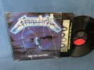 METALLICA Ride The Lightning 1984 MEGAFORCE ELEKTRA Vinyl LP Shrink Insert