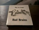 Bad Brains “Pay To Cum” Limited to 300 Clear w Black Splatter 7” Minor Threat