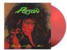 POISON OPEN UP AND SAY...AHH   Red Opaque  VINYL RECORD NEW SHIPS TODAY