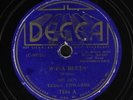 BIG BOY TEDDY EDWARDS: w-p-a blues / louisiana DECCA Single 78 RPM