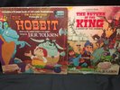 The Return Of The King & The Hobbit Vinyl LP Rankin Bass Disney w/ Booklets