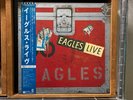EAGLES - LIVE - JAPAN 2LP VINYL RECORD W/OBI P-5589/90Y