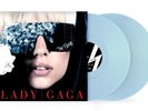 Lady Gaga The Fame Exclusive Blue Vinyl 2LP selaed gatefold & folded poster
