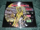 IRON MAIDEN KILLERS VINYL PICTURE DISC RECORD LP W/ PAPER REMASTERED 1998