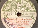Elvira de Hidalgo – 78 rpm Fonotipia 92306/07: Romeo e Giulietta-Valzer/ALVAREZ