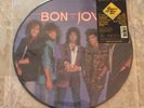 Bon Jovi Slippery When Wet 1986 LP Vinyl EX Original PICTURE DISC 830 822-1 M-1