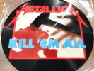 Metallica Kill Em All picture disc 1st pressing VG+ condition