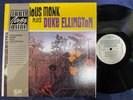 THELONIOUS MONK PLAYS DUKE ELLINGTON MOODSVILLE OJC 024 OBI MONO US Vinyl LP