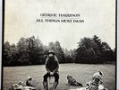 George Harrison All Things Must Pass 1970 Vinyl Apple 1st Prs Poster Ger Import