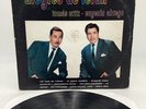 LOS ALEGRES DE TERAN tomas Ortiz   eugenio Abrego (FALCON VINYL LP MÉXICO) VG++