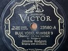 PRE WAR COUNTRY 78 JIMMIE RODGERS Blue Yodel Number 9 VICTOR LOUIS ARMSTRONG