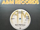 SEX PISTOLS GOD SAVE THE QUEEN 2012 UK A&M VINYL 7