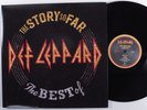 DEF LEPPARD The Story So Far ISLAND/UME 2XLP NM gatefold b
