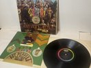 THE BEATLES Sgt Pepper's Lonely Hearts Club Band LP 1968 w/ CUTOUTS