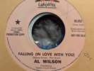FUNK SOUL Al Wilson Falling In Love With You Carousel 30,052 1971 VG+ PROMO