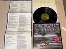 Deep Purple Machine Head PROMO LP GREEN LABEL BS2607 1972 VG/VG+ LYRIC POSTER