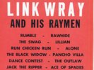 Original Link Wray/Raymen Great Guitar Hits Lp On Vermillion 1924
