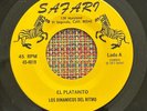 LOS DINAMICOS DEL RITMO - El Platanito / PSYCHEDELIC GUITAR CUMBIA MONSTER 45