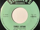 GLEN ADAMS Family Affair REGGAE SOUL FUNK 45 Sly Stone *hear*