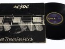 AC/DC Let There Be Rock Vinyl LP Record Aussie Alberts Blue Label Pressing VG++
