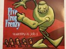 Five Iron Frenzy Quantity Is Job 1 EP SMLXL Black Vinyl Record 2017 Very Rare