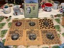 Bing Crosby Merry Christmas Box Set 6 Decca Records 45 RPM Vintage 1950 + Extra