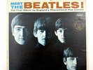 Meet THE BEATLES LP Capitol Stereo Orange Labels EXCELLENT