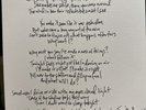 Destination: Beautiful VINYL + Handwritten lyrics For The Song “Skyline Drive”