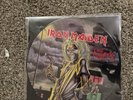 IRON MAIDEN KILLERS VINYL PICTURE DISC RECORD LP W/ PAPER REMASTERED 1998