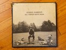 George Harrison All Things Must Pass LP Vinyl Record STCH-639 3 1970 w/ POSTER