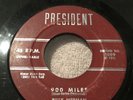 BILLY MERMAN 900 Miles 45 Rockabilly President 1009 VG+